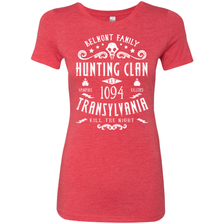 T-Shirts Vintage Red / Small Hunting Clan Women's Triblend T-Shirt