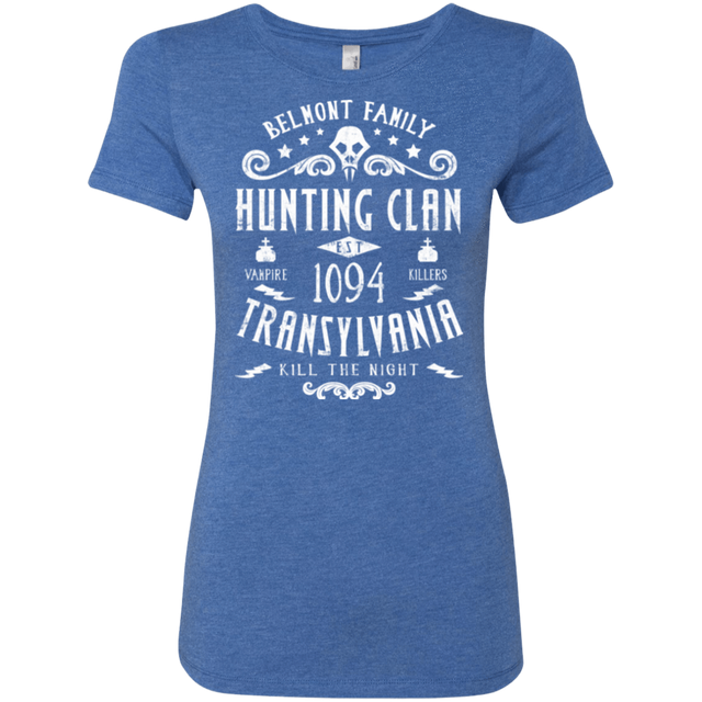 T-Shirts Vintage Royal / Small Hunting Clan Women's Triblend T-Shirt