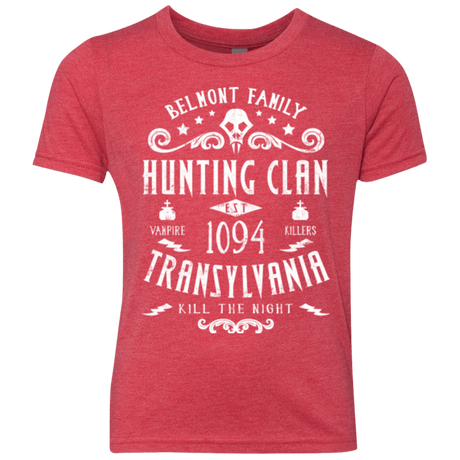 T-Shirts Vintage Red / YXS Hunting Clan Youth Triblend T-Shirt