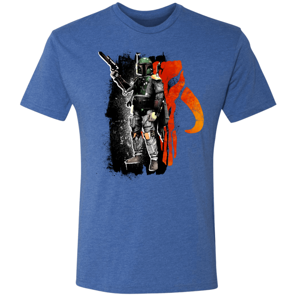 T-Shirts Vintage Royal / S Hunting for Bounty Men's Triblend T-Shirt