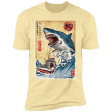 T-Shirts Banana Cream / S Hunting the Shark in Japan Men's Premium T-Shirt