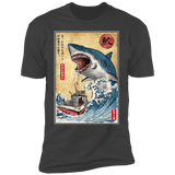 T-Shirts Heavy Metal / S Hunting the Shark in Japan Men's Premium T-Shirt