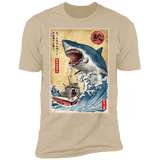 T-Shirts Sand / S Hunting the Shark in Japan Men's Premium T-Shirt