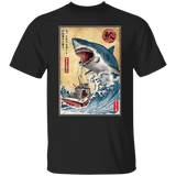 T-Shirts Black / S Hunting the Shark in Japan T-Shirt
