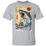 T-Shirts Sport Grey / YXS Hunting the Shark in Japan Youth T-Shirt