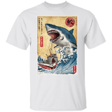 T-Shirts White / YXS Hunting the Shark in Japan Youth T-Shirt