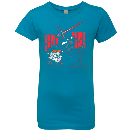 T-Shirts Turquoise / YXS Huxters First Order Girls Premium T-Shirt