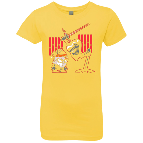 T-Shirts Vibrant Yellow / YXS Huxters First Order Girls Premium T-Shirt
