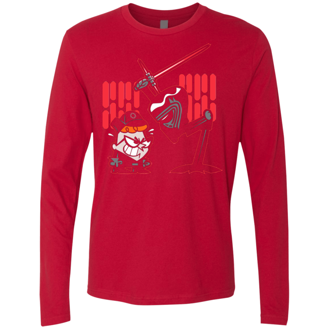 T-Shirts Red / Small Huxters First Order Men's Premium Long Sleeve