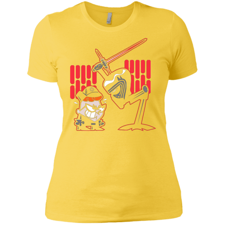 T-Shirts Vibrant Yellow / X-Small Huxters First Order Women's Premium T-Shirt