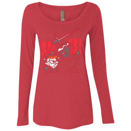 T-Shirts Vintage Red / Small Huxters First Order Women's Triblend Long Sleeve Shirt