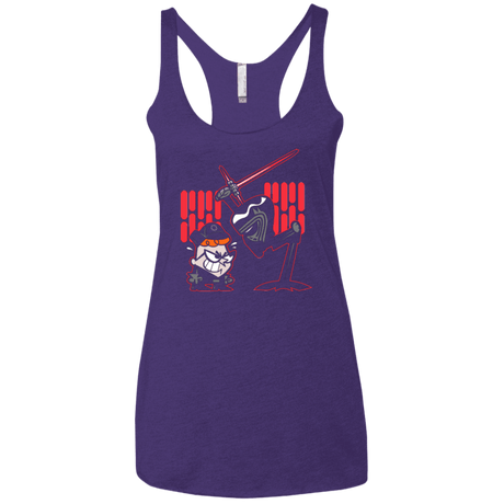 T-Shirts Purple / X-Small Huxters First Order Women's Triblend Racerback Tank