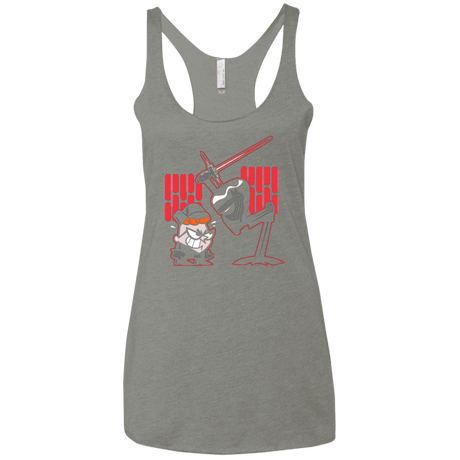 T-Shirts Venetian Grey / X-Small Huxters First Order Women's Triblend Racerback Tank