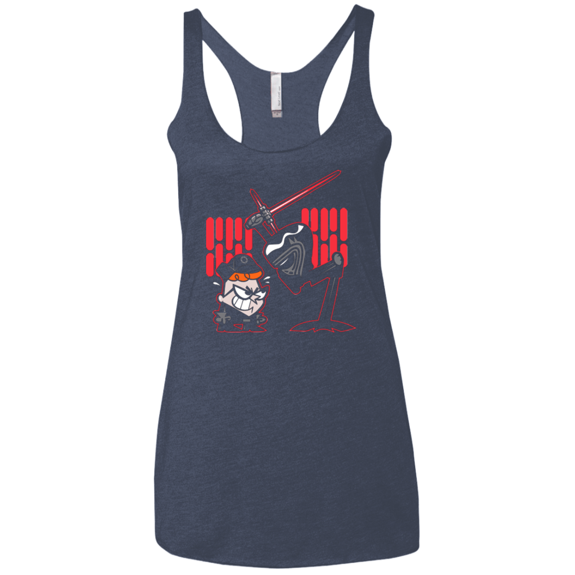 T-Shirts Vintage Navy / X-Small Huxters First Order Women's Triblend Racerback Tank