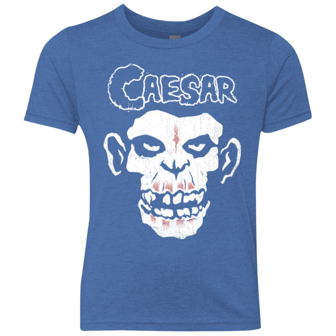 T-Shirts Vintage Royal / YXS Hybrid Moment Youth Triblend T-Shirt