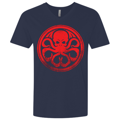 T-Shirts Midnight Navy / X-Small Hydrulhu Men's Premium V-Neck