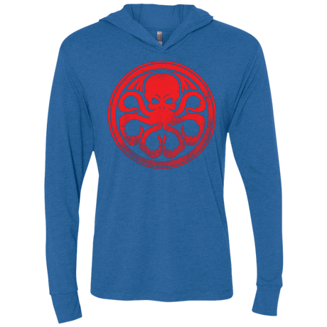 T-Shirts Vintage Royal / X-Small Hydrulhu Triblend Long Sleeve Hoodie Tee