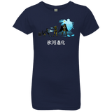 T-Shirts Midnight Navy / YXS Hyoga Evolution Girls Premium T-Shirt