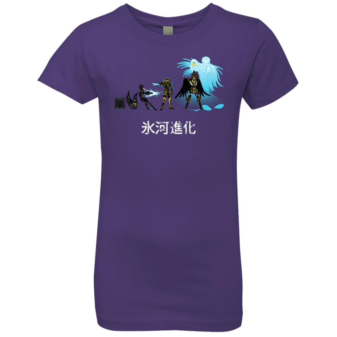 T-Shirts Purple Rush / YXS Hyoga Evolution Girls Premium T-Shirt