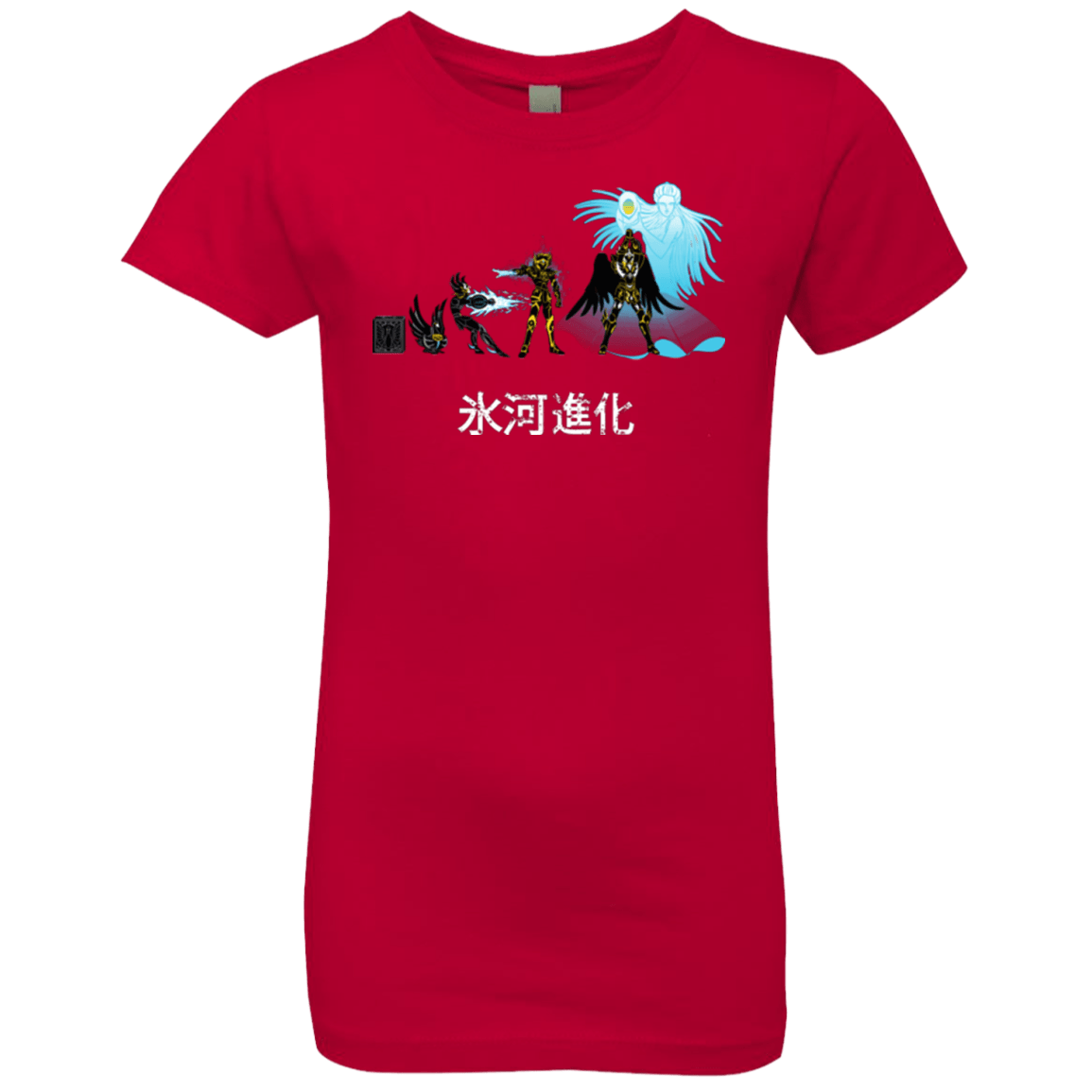 T-Shirts Red / YXS Hyoga Evolution Girls Premium T-Shirt