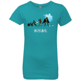 T-Shirts Tahiti Blue / YXS Hyoga Evolution Girls Premium T-Shirt