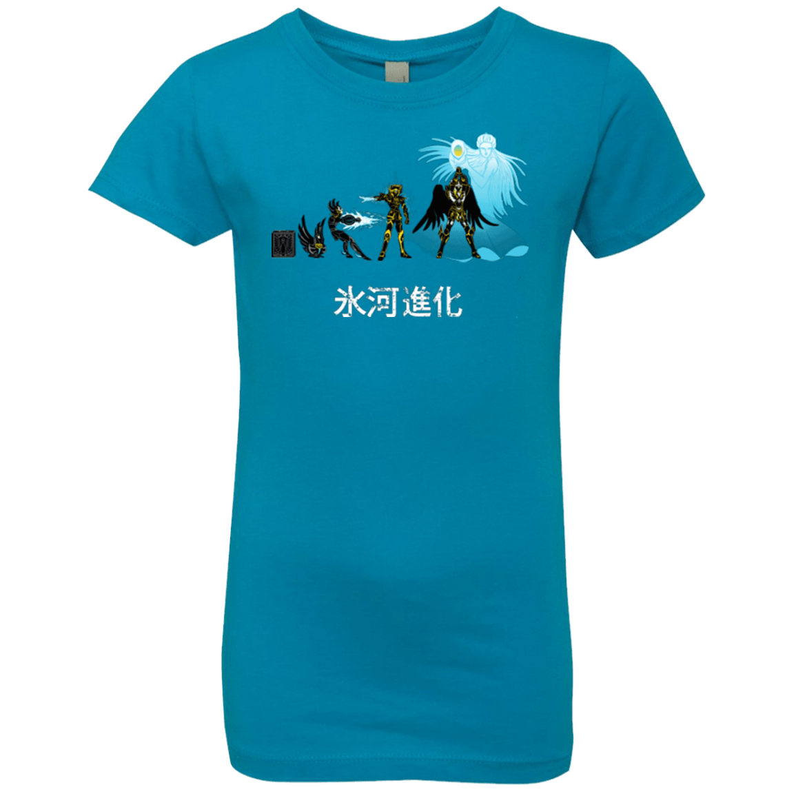 T-Shirts Turquoise / YXS Hyoga Evolution Girls Premium T-Shirt