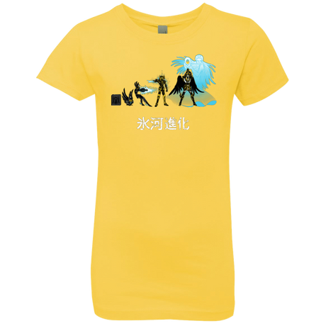 T-Shirts Vibrant Yellow / YXS Hyoga Evolution Girls Premium T-Shirt