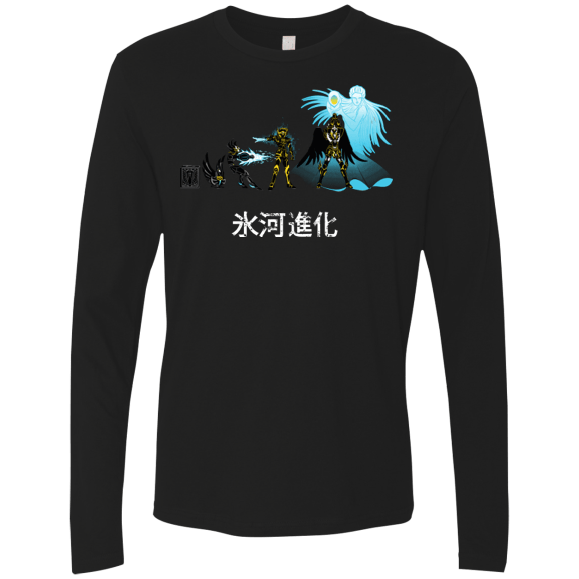 T-Shirts Black / Small Hyoga Evolution Men's Premium Long Sleeve