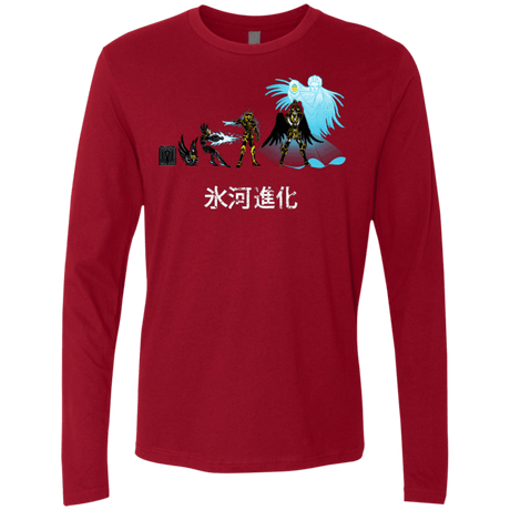 T-Shirts Cardinal / Small Hyoga Evolution Men's Premium Long Sleeve