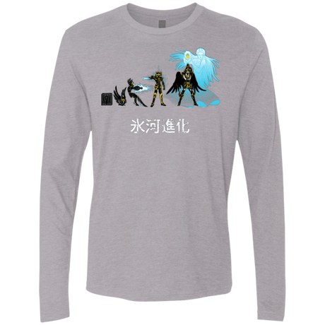 T-Shirts Heather Grey / Small Hyoga Evolution Men's Premium Long Sleeve