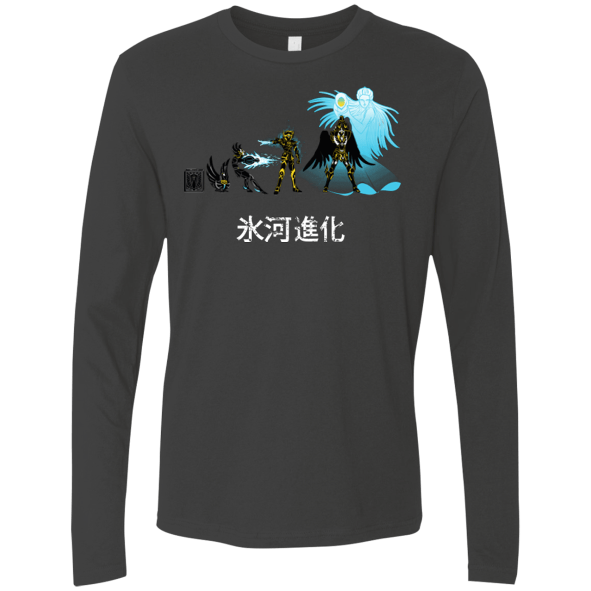 T-Shirts Heavy Metal / Small Hyoga Evolution Men's Premium Long Sleeve