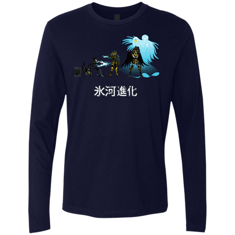 T-Shirts Midnight Navy / Small Hyoga Evolution Men's Premium Long Sleeve