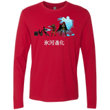 T-Shirts Red / Small Hyoga Evolution Men's Premium Long Sleeve