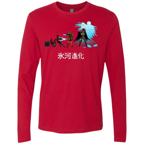 T-Shirts Red / Small Hyoga Evolution Men's Premium Long Sleeve