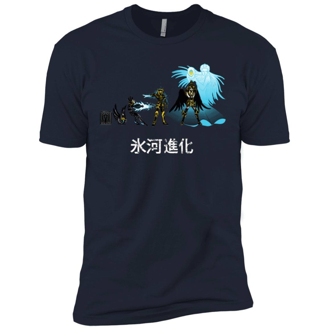 T-Shirts Midnight Navy / X-Small Hyoga Evolution Men's Premium T-Shirt