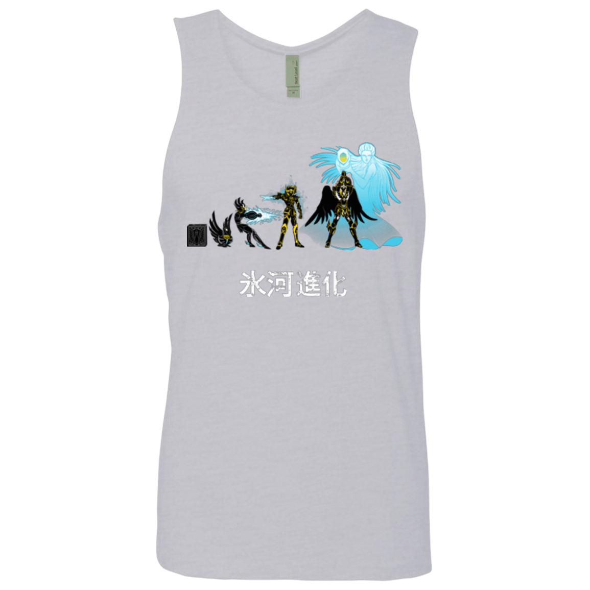 T-Shirts Heather Grey / Small Hyoga Evolution Men's Premium Tank Top