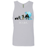 T-Shirts Heather Grey / Small Hyoga Evolution Men's Premium Tank Top