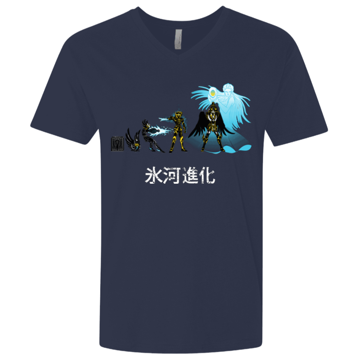 T-Shirts Midnight Navy / X-Small Hyoga Evolution Men's Premium V-Neck