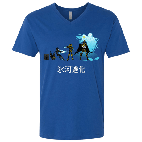 T-Shirts Royal / X-Small Hyoga Evolution Men's Premium V-Neck