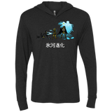 T-Shirts Vintage Black / X-Small Hyoga Evolution Triblend Long Sleeve Hoodie Tee