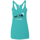 T-Shirts Tahiti Blue / X-Small Hyoga Evolution Women's Triblend Racerback Tank