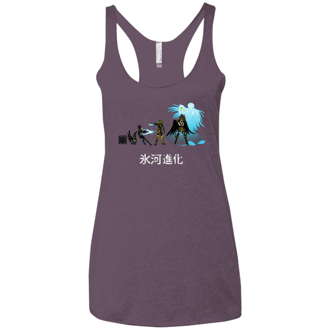 T-Shirts Vintage Purple / X-Small Hyoga Evolution Women's Triblend Racerback Tank