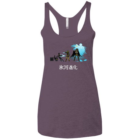 T-Shirts Vintage Purple / X-Small Hyoga Evolution Women's Triblend Racerback Tank