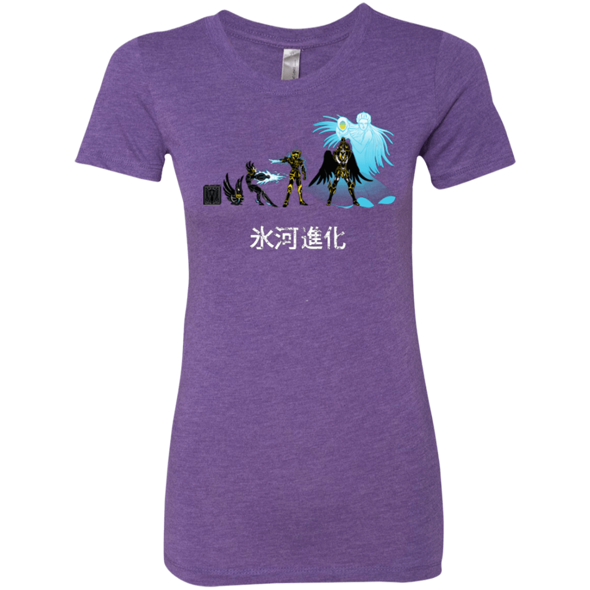 T-Shirts Purple Rush / Small Hyoga Evolution Women's Triblend T-Shirt