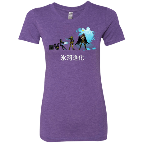 T-Shirts Purple Rush / Small Hyoga Evolution Women's Triblend T-Shirt