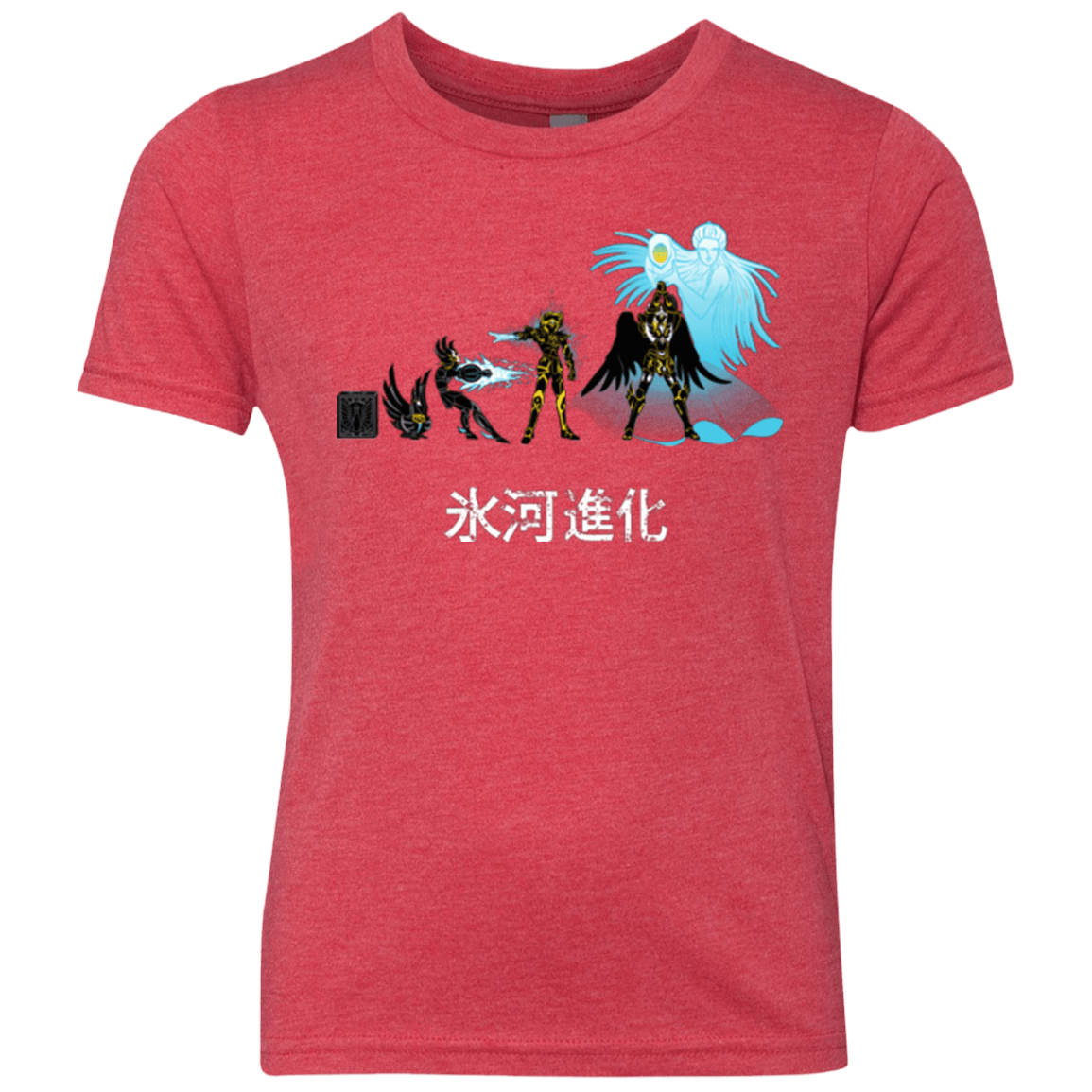 T-Shirts Vintage Red / YXS Hyoga Evolution Youth Triblend T-Shirt