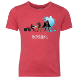 T-Shirts Vintage Red / YXS Hyoga Evolution Youth Triblend T-Shirt