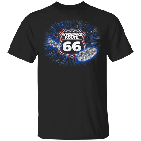 T-Shirts Black / S HYPERSPACE 66 T-Shirt