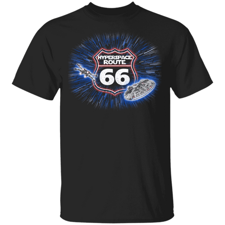 T-Shirts Black / YXS HYPERSPACE 66 Youth T-Shirt