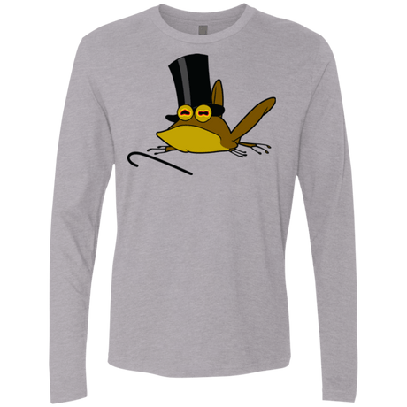 T-Shirts Heather Grey / Small Hypno froggy Men's Premium Long Sleeve